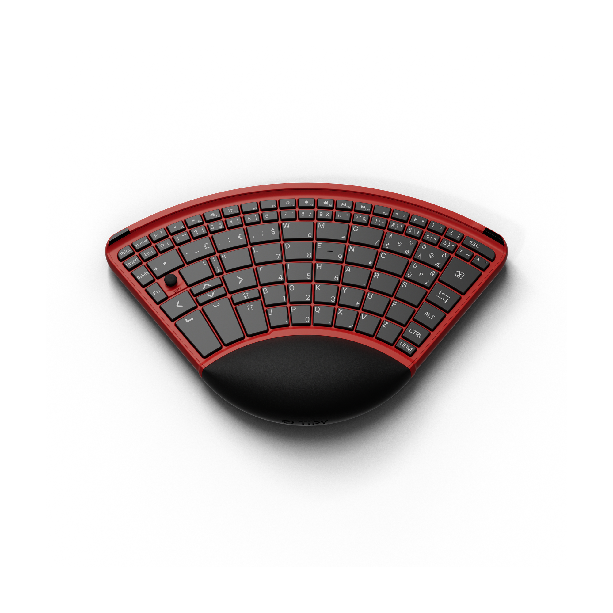 TiPY Keyboard Fire (rot)
