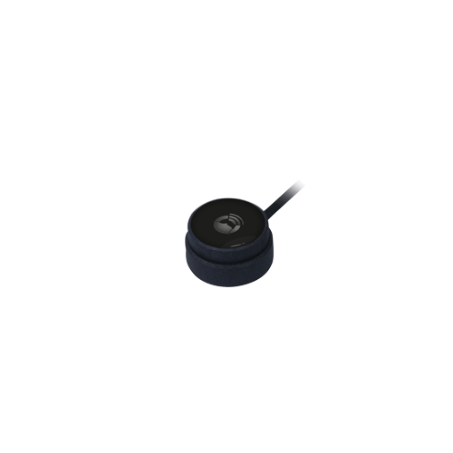 KAJO Button KB25 schwarz, Kabel 150 cm, 100 g Betätigung, 25 mm Durchmesser