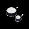 KAJO Button KB25 weiß, Kabel 20 cm, 100 g Betätigung, 25 mm Durchmesser