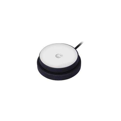 KAJO Button KB50 weiß, Kabel 150 cm, 150 g Betätigung, 50 mm Durchmesser