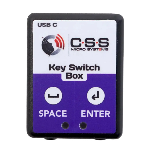 Key Switch Box Funktionen Space+Enter, 2x Klinkenbuchse, USB