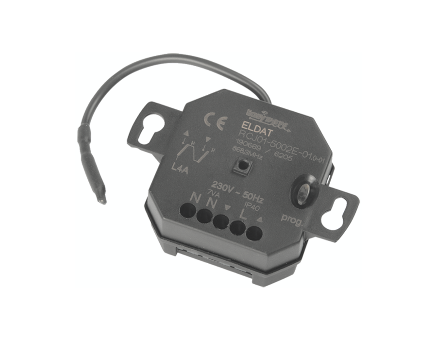 Unterputz-Empfänger Motor Easywave 868 MHz 1-Kanal, 3-Tast-Bedienung 230V