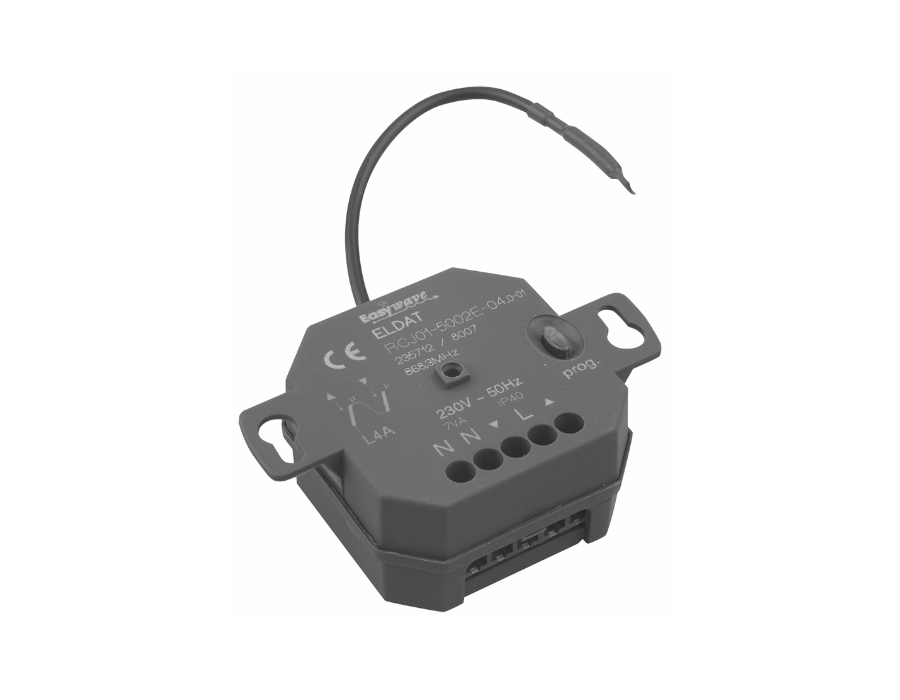 Unterputz-Empfänger Motor Easywave 868 MHz 1-Kanal mit Lamellen-Verstellung 2-Ta