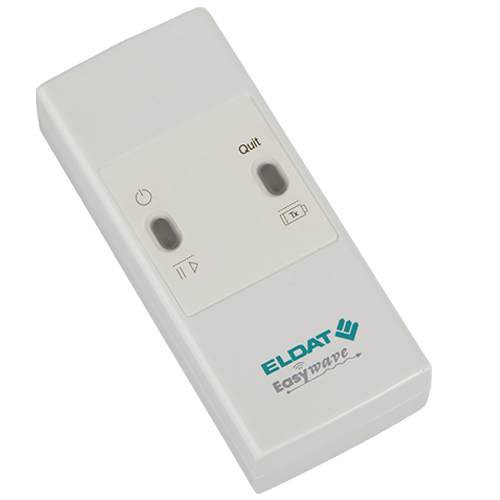 Ruf-Empfänger Easywave 868 MHz 2-Kanal weiß 12-24V DC Prog. Intern mit Batterie-